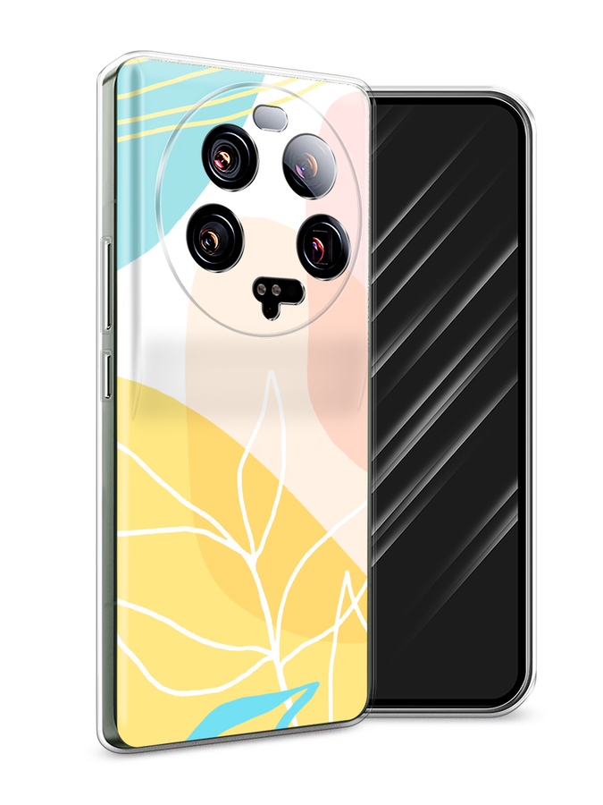 

Чехол Awog на Xiaomi 13 ultra "Летнее настроение", Желтый;голубой;розовый, 318650-10