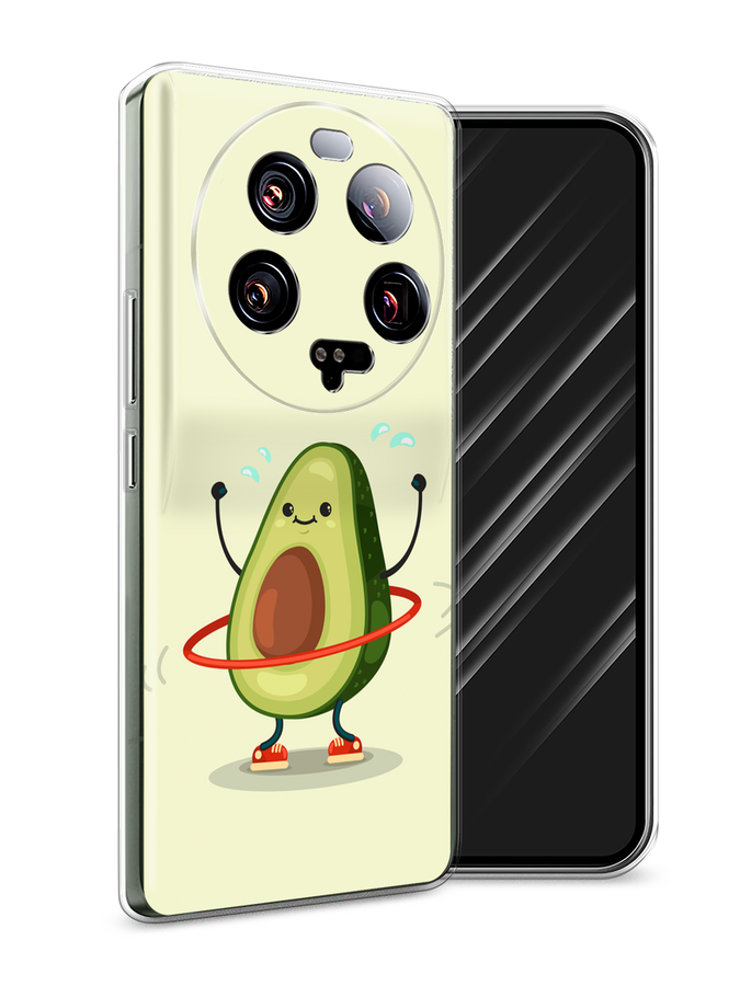 

Чехол Awog на Xiaomi 13 ultra "Авокадо с обручем", Бежевый, 318650-10