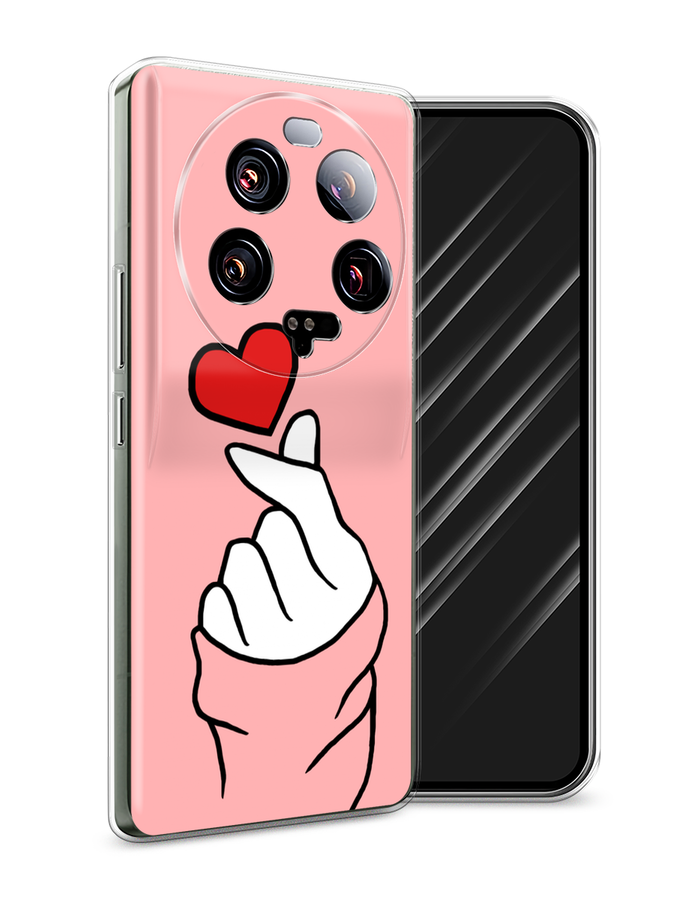 

Чехол Awog на Xiaomi 13 ultra "Милое сердечко", Белый;красный;черный, 318650-7