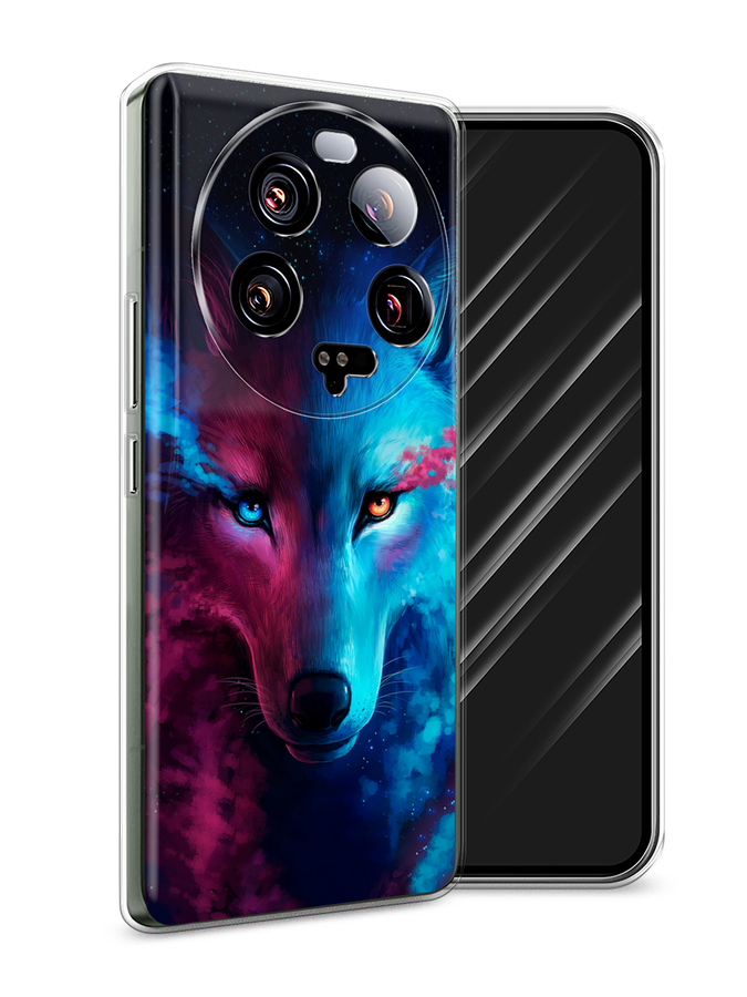 

Чехол Awog на Xiaomi 13 ultra "Волшебный волк", Голубой;розовый, 318650-1