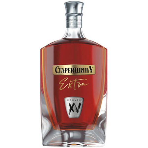 

Коньяк Старейшина Экстра 15лет 40% 0,5 л