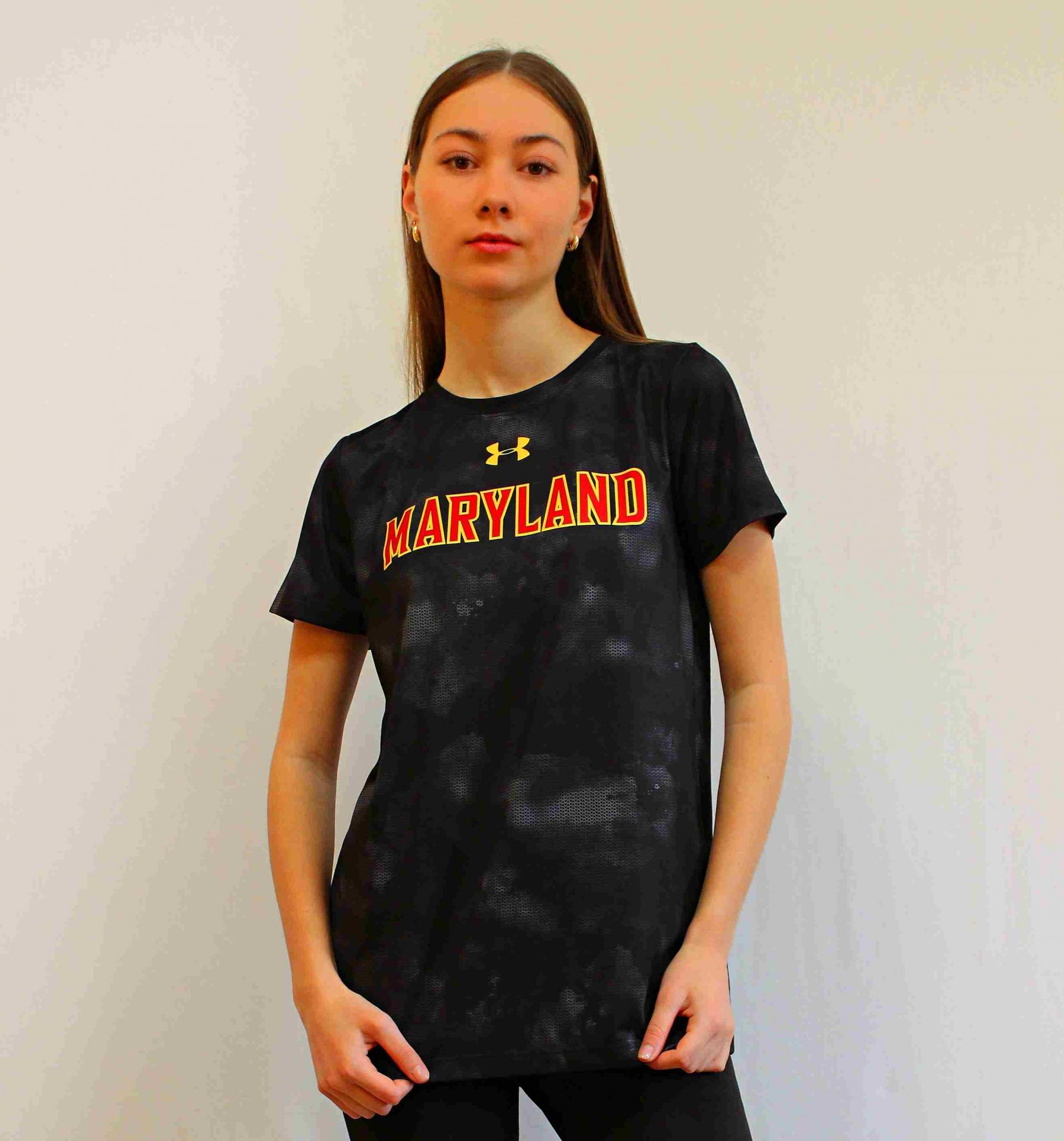 

Футболка женская Under Armour Maryland черная S/M, Maryland