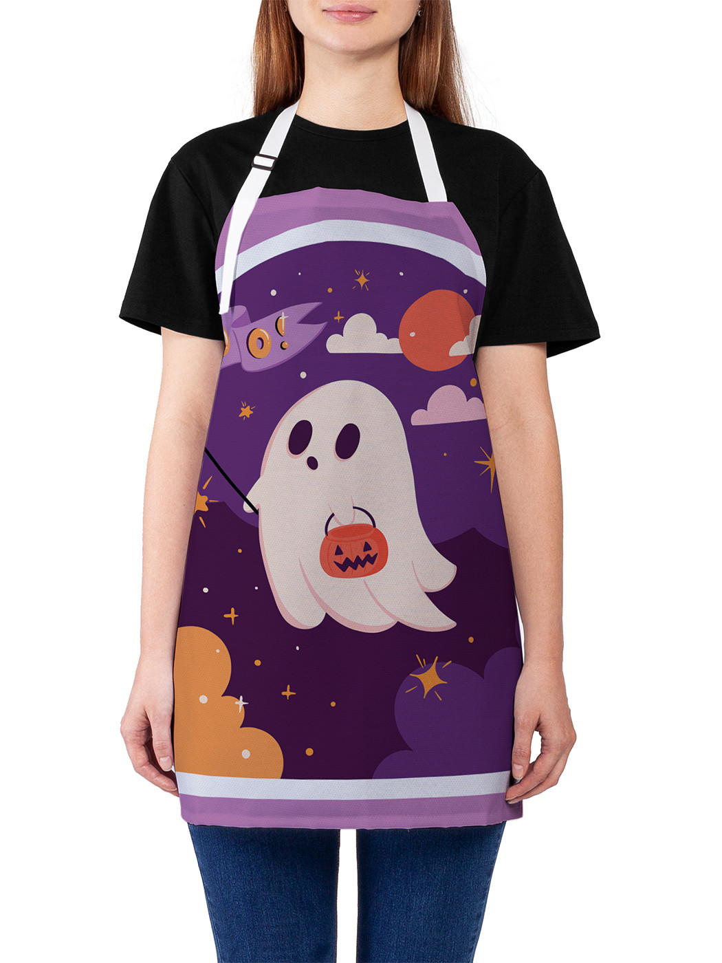 

ap_427328 Фартук с фотопринтом, Фиолетовый