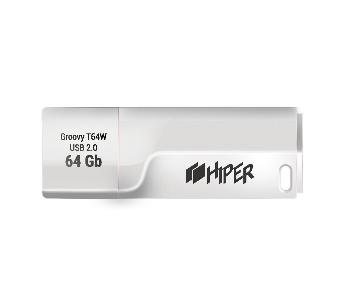 

Флешка Hiper Groovy T 64 ГБ (HI-USB264GBTW), Groovy T