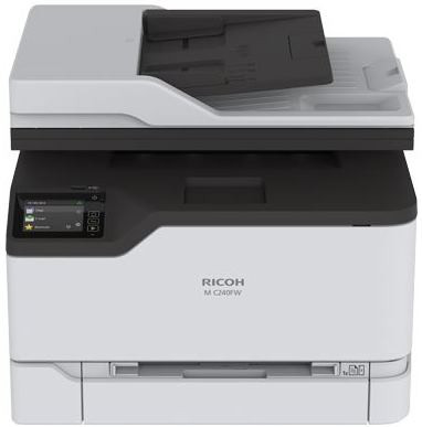 фото Мфу ricoh m c240fw цветное а4 24ppm с автоподатчиком дуплексом lan и wi-fi