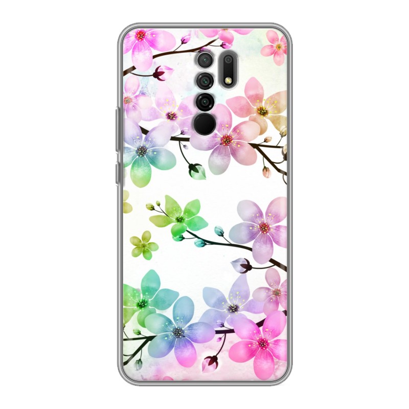 

Чехол на Xiaomi RedMi 9 с рисунком и защитой камеры