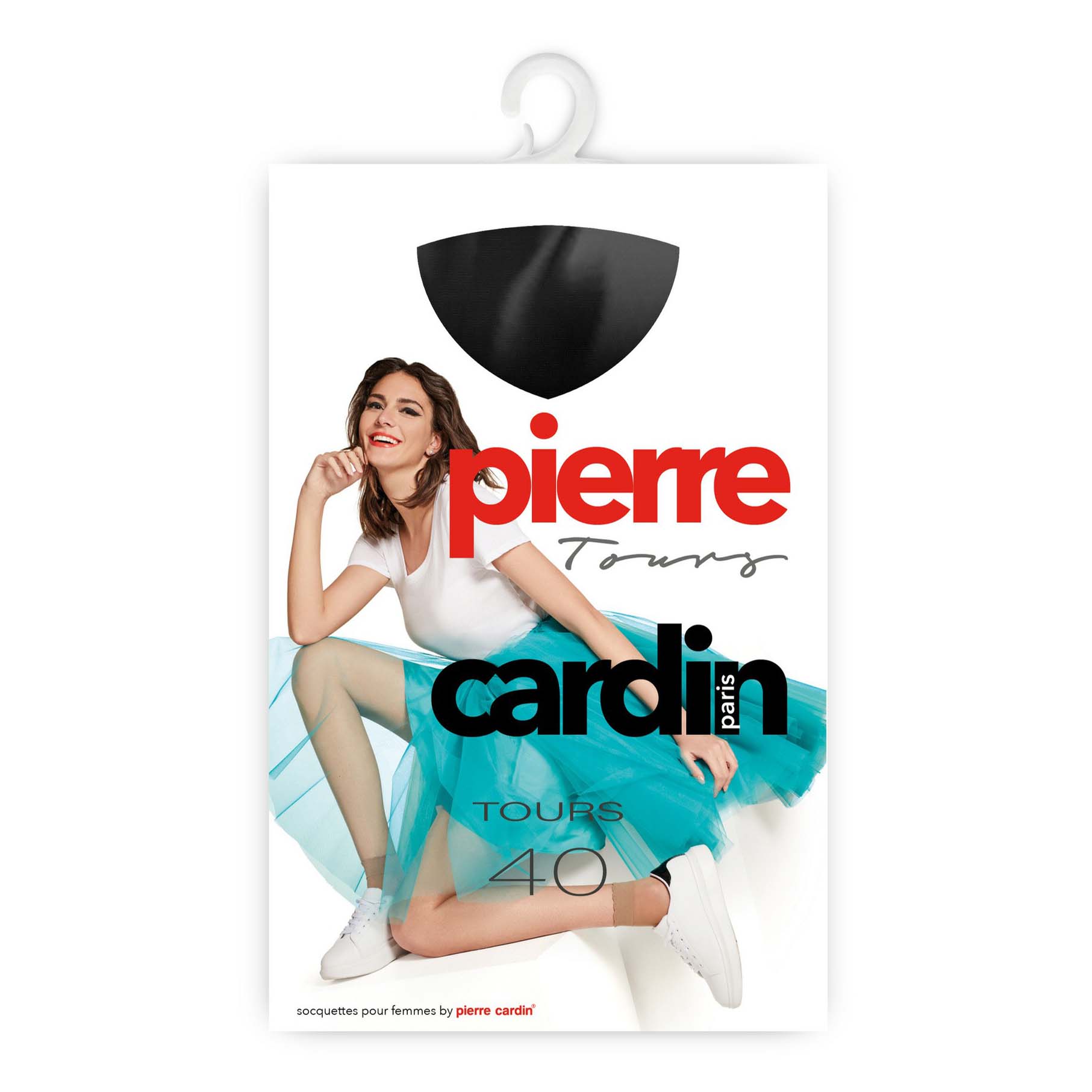 Носки женские Pierre Cardin черные 35-40