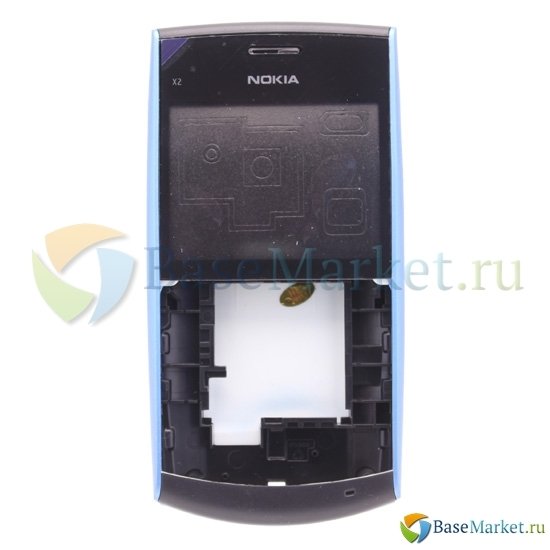 

Корпус BaseMarket для Nokia X2-01 (голубой)