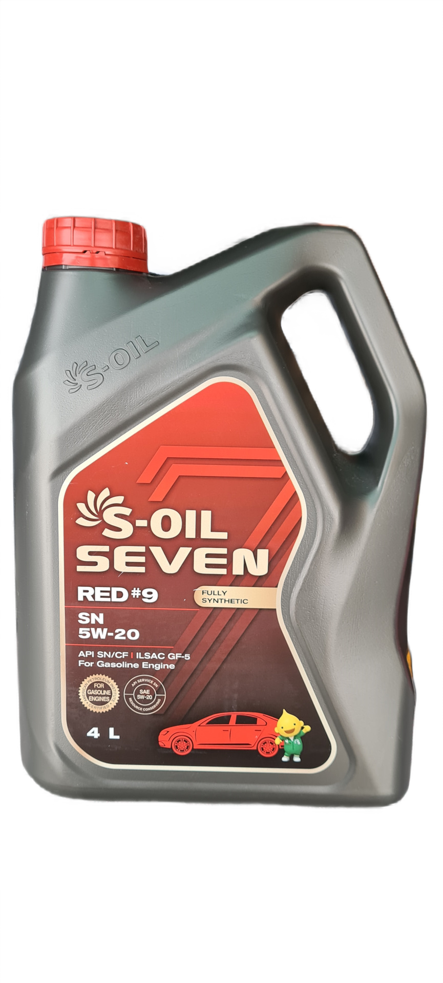 

Моторное масло S-OIL SEVEN синтетическое 7 RED #9 SN 5W20 4л, S-OIL 7 RED #9 SN