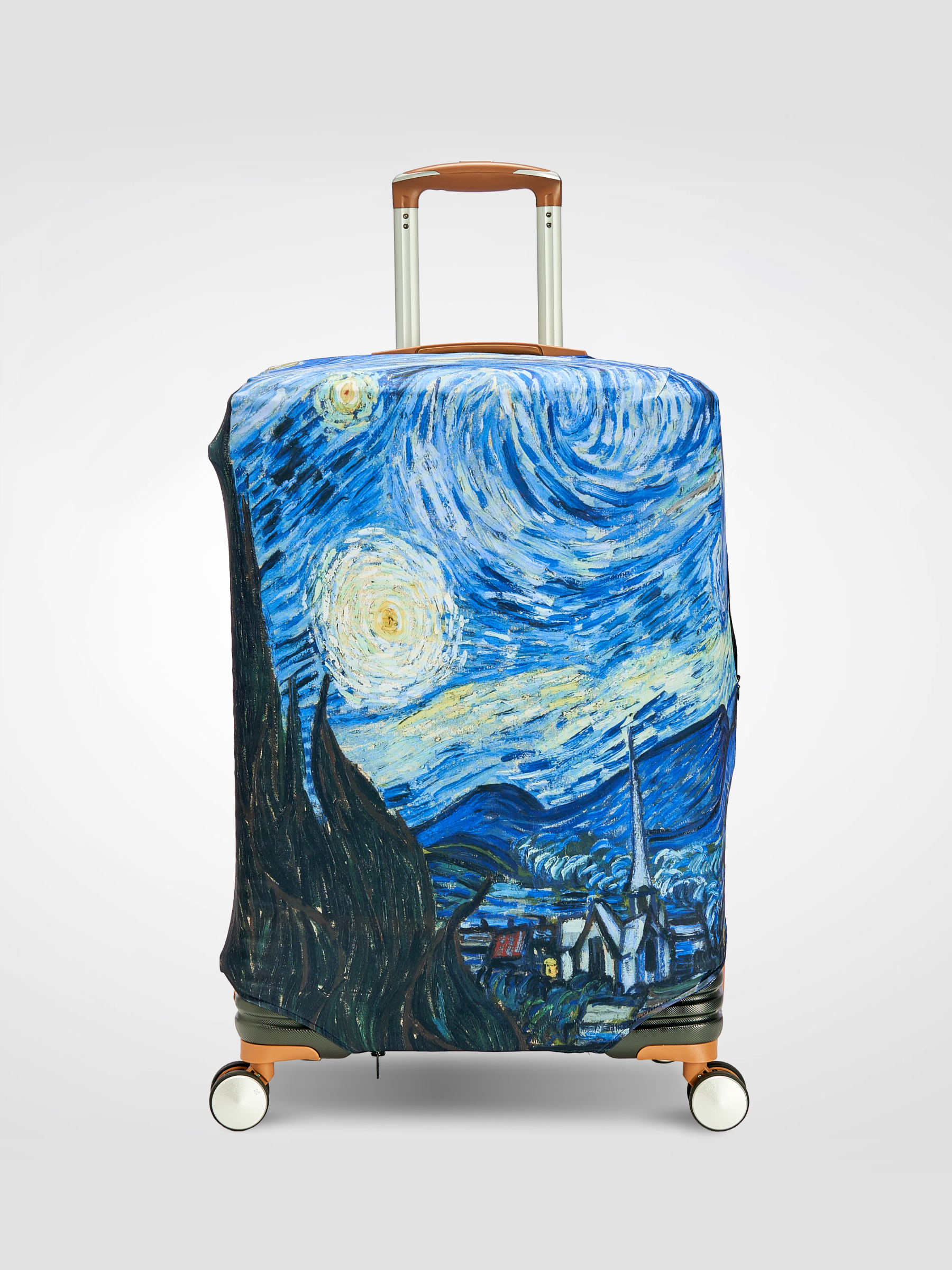 Чехол для чемодана itcovers Starry night голубой S 2500₽