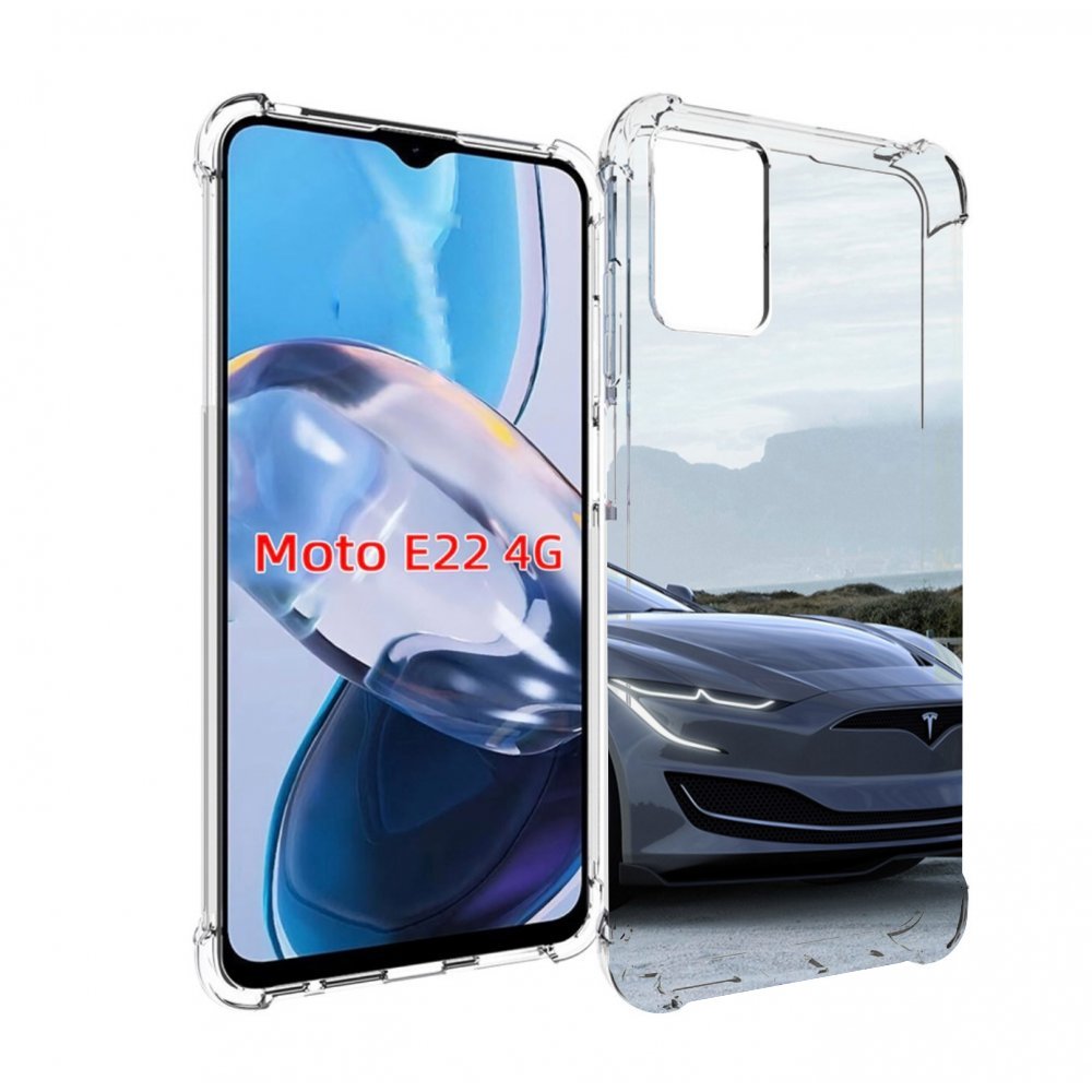 

Чехол MyPads тесла tesla 2 мужской для Motorola Moto E22 4G / E22i 4G, Прозрачный, Tocco