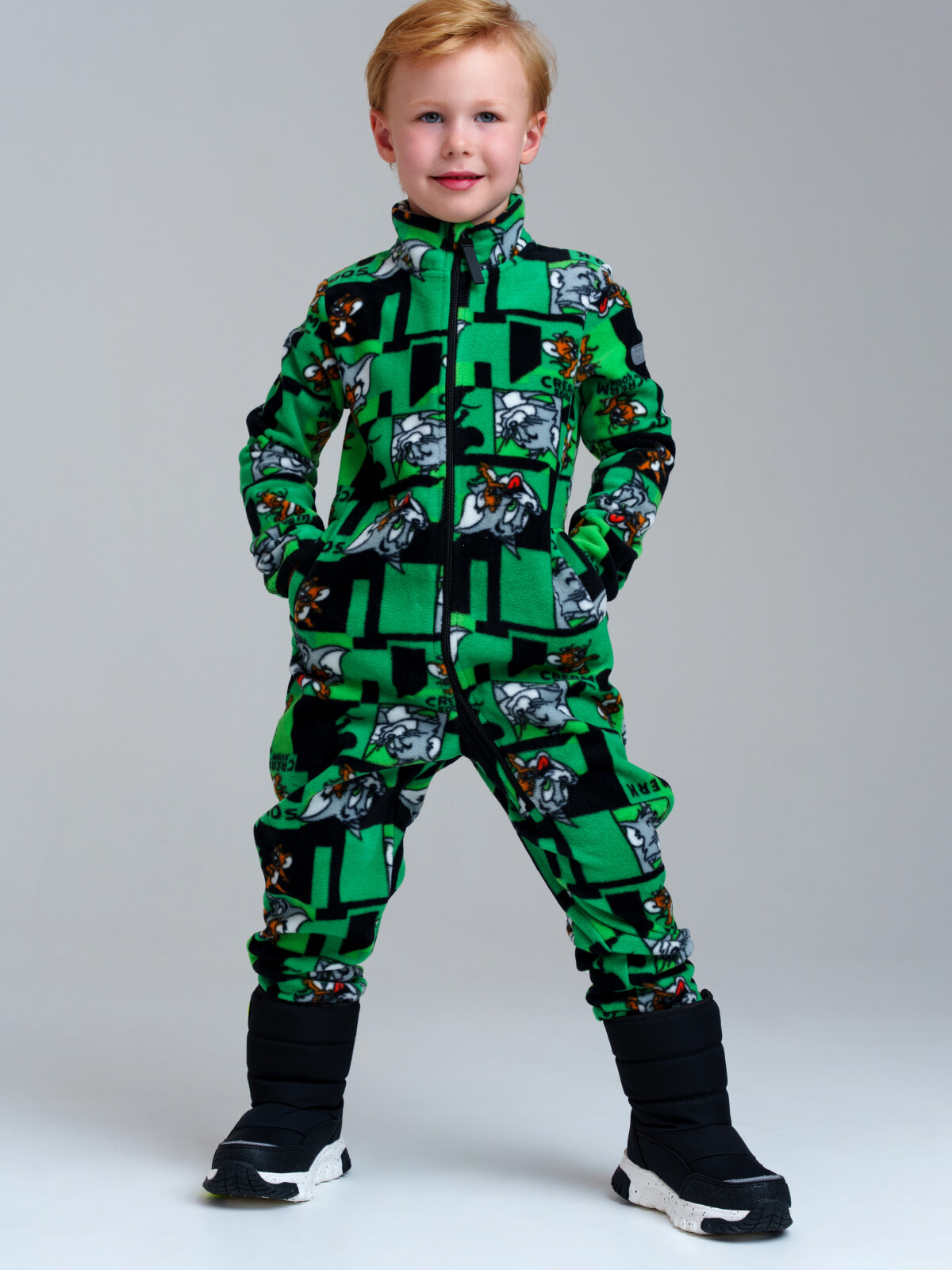 

Комбинезон детский PlayToday 32432031, разноцветный, 110, 32432031