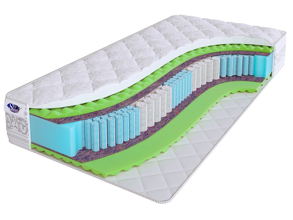 

Матрас REAL ZONE Massage 175x185, Белый, Real Zone Massage