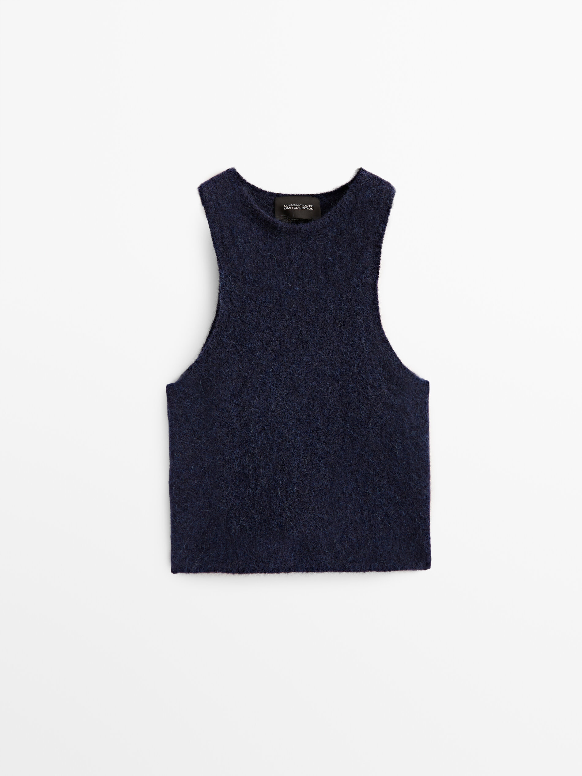 

Топ женский Massimo Dutti 05711555401 синий M, 05711555401