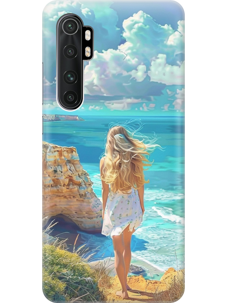 

Силиконовый чехол на Xiaomi Mi Note 10 Lite с принтом "Безкрайнее море", Прозрачный;белый;голубой;желтый, 723101241