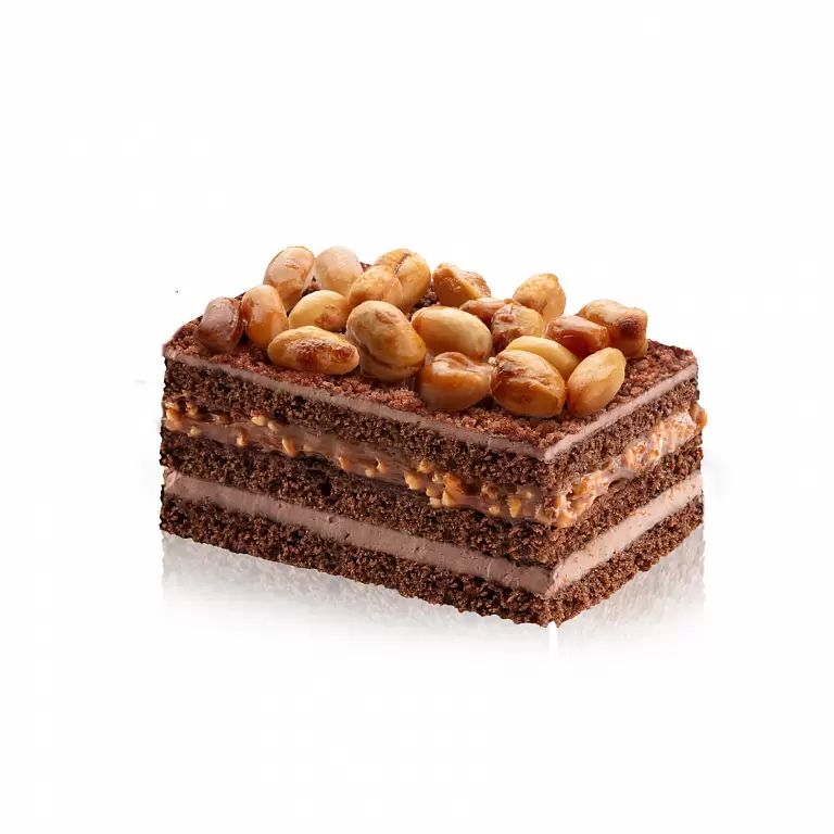 Пирожное Частная галерея Кранч карамельный 100 г