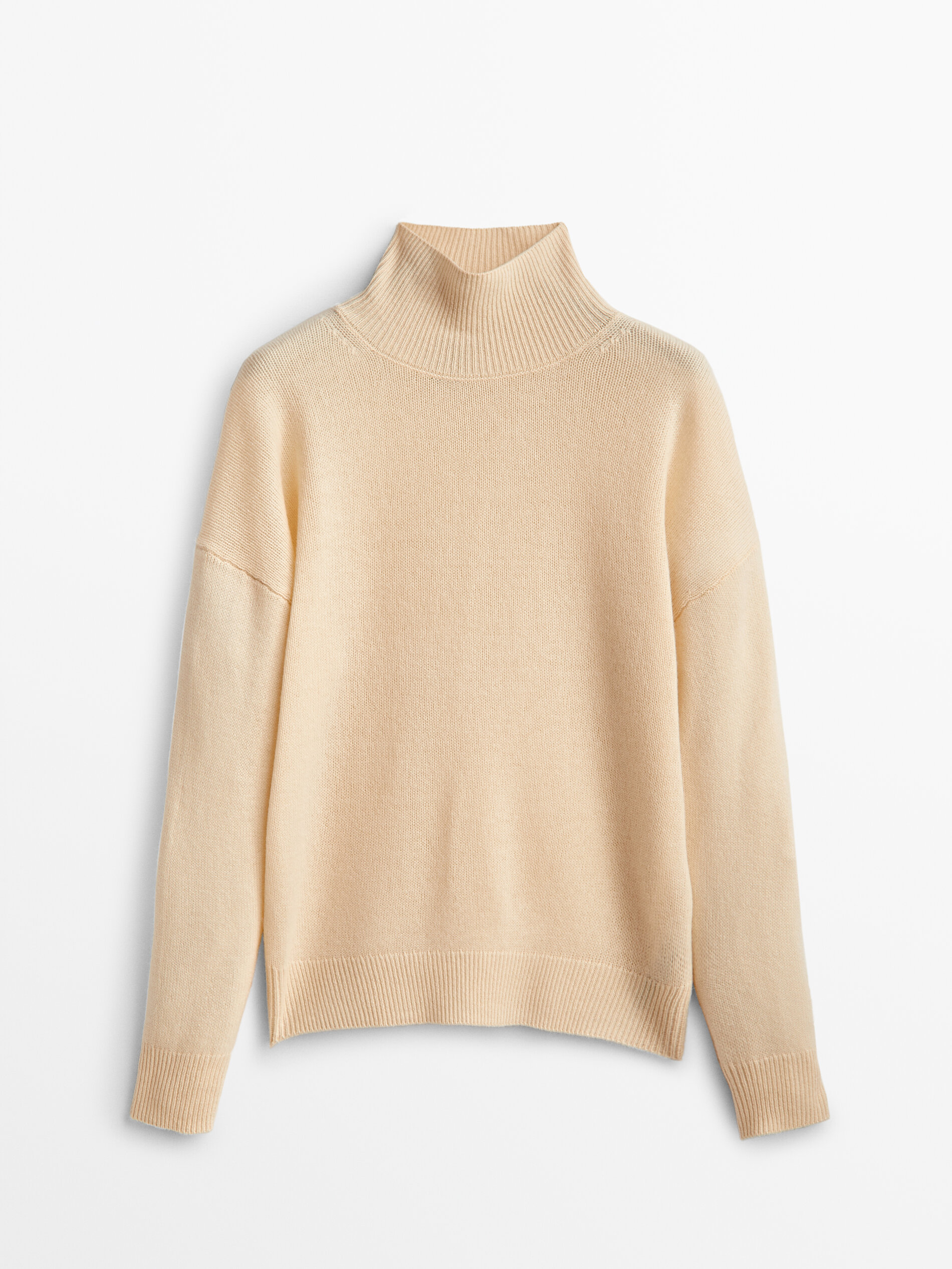 

Свитер женский Massimo Dutti 05624621710 бежевый L, 05624621710