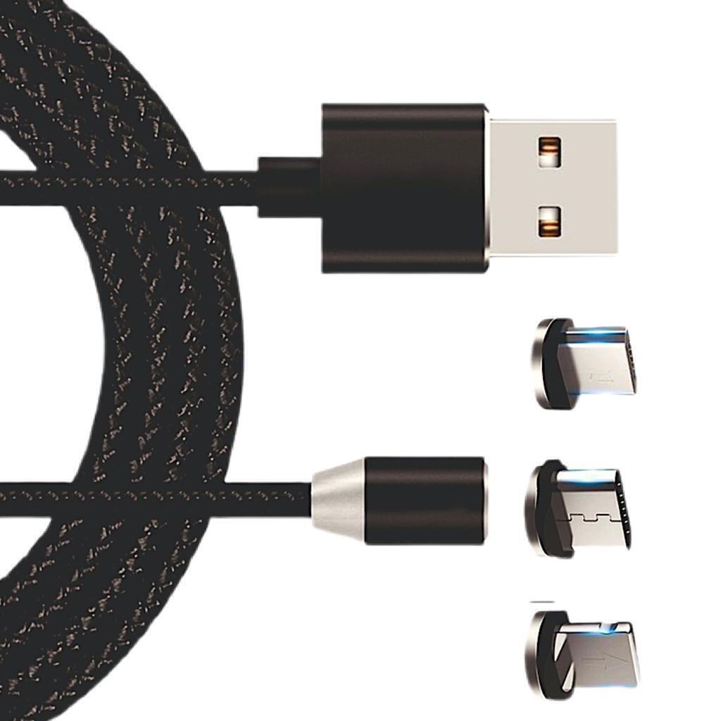 

Магнитный кабель R1A Accessories для зарядки телефона 3 в 1 (R1A_R1A.каб3в1_black)