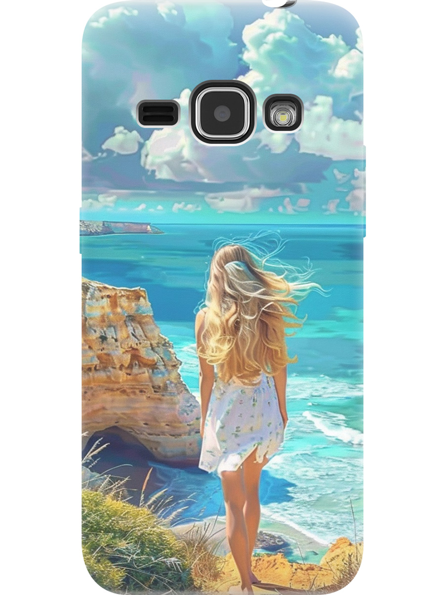 

Силиконовый чехол на Samsung Galaxy J1 (2016) с принтом "Безкрайнее море", Прозрачный;белый;голубой;желтый, 76869741