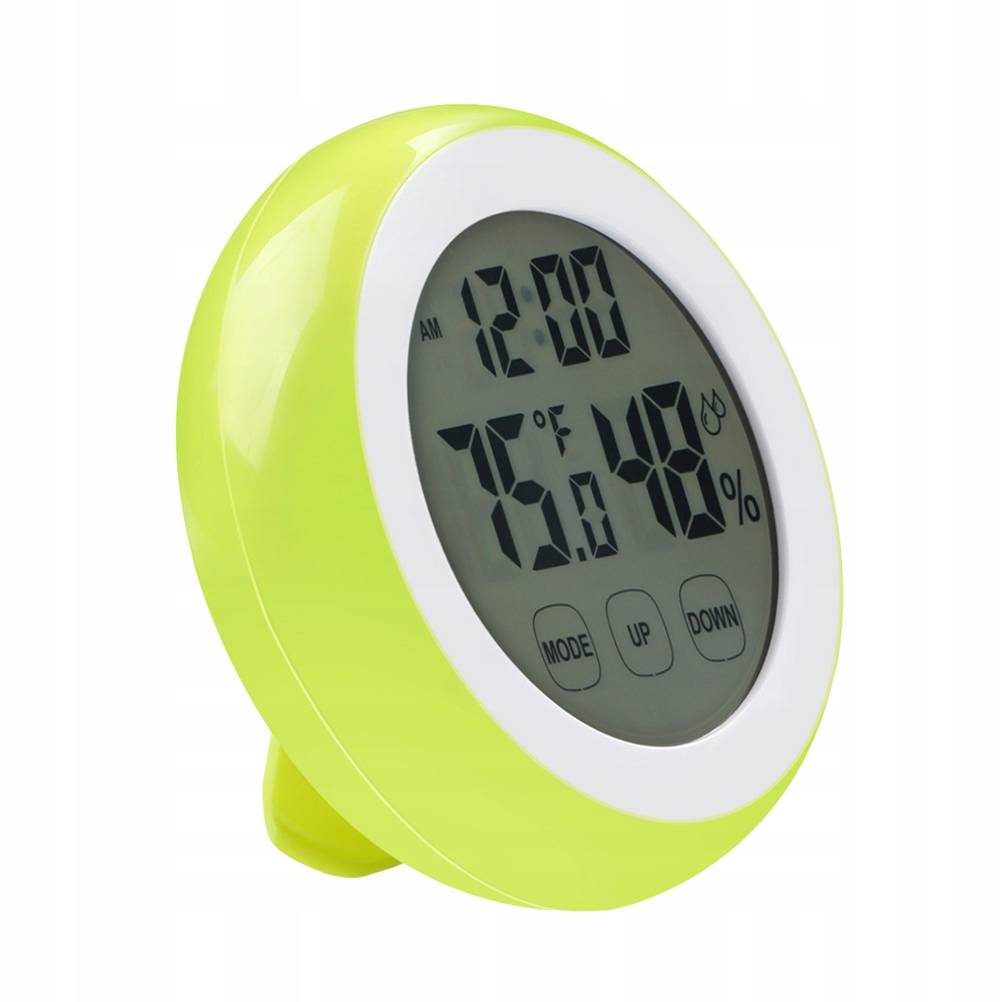 фото Термометр-гигрометр с часами и будильником, сенсорный 2emarket (4653.1)