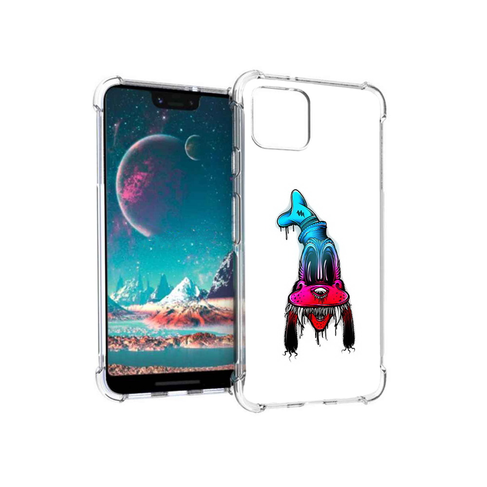 

Чехол MyPads Tocco для Google Pixel 4 Гуффи, Прозрачный, Tocco