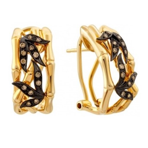 

Серьги из желтого золота DIAMOND PRIME 48-3-BR-Е-000638, бриллиант, 48-3-BR-Е-000638