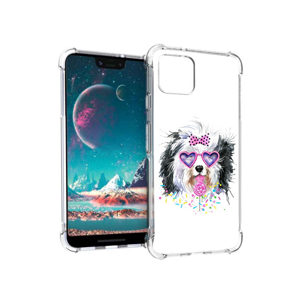 

Чехол MyPads Tocco для Google Pixel 4 пушистик, Прозрачный, Tocco