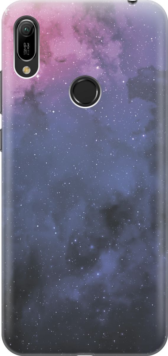 

Чехол на Honor 8A/8A Pro/Huawei Y6 (2019)/Y6 Prime (2019) "Звездное зарево", Голубой;синий, 180