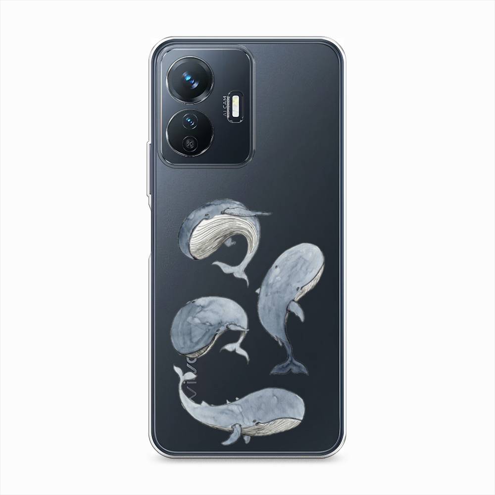 

Чехол Awog на Vivo Y77e "Киты", 267350-1