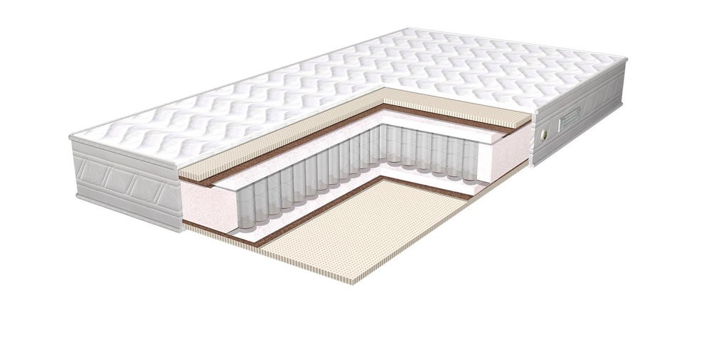 

Матрас Lineaflex Superba 120x200, Белый, Superba