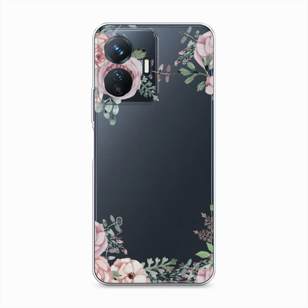 

Чехол Awog на Vivo Y77e "Нежные розы акварель", 267350-8