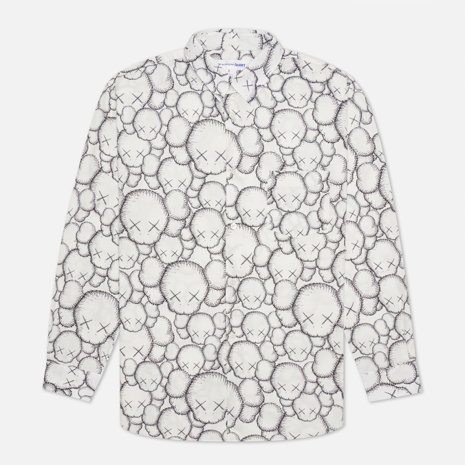 фото Рубашка мужская comme des garcons shirt fh-b025-w21 белая l