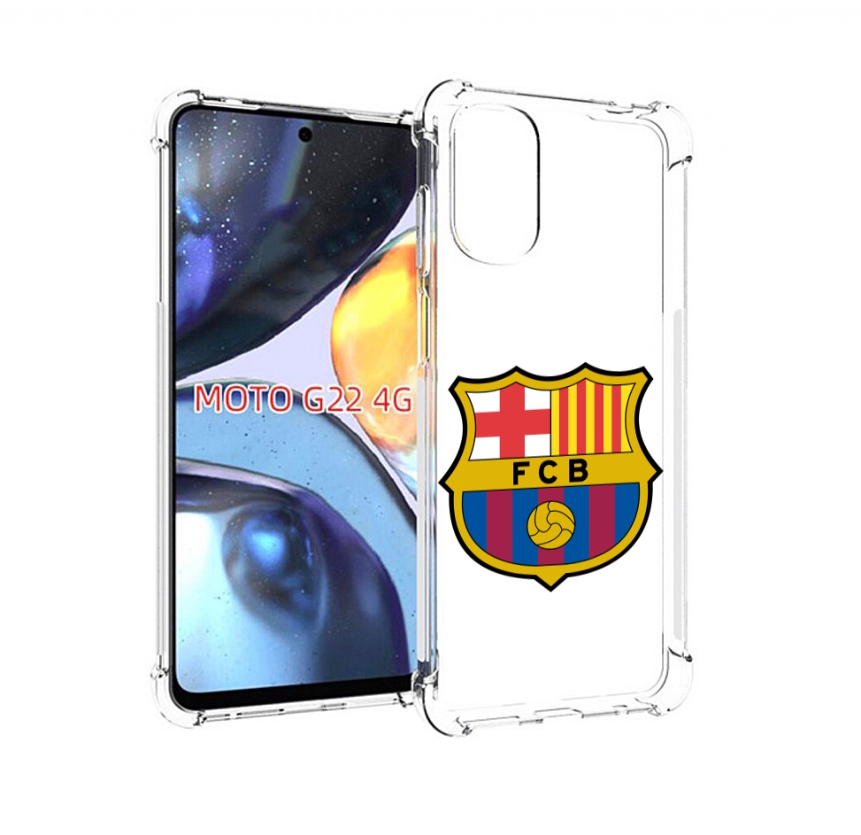 

Чехол MyPads ФК FCB Барселона для Motorola Moto G22 4G, Прозрачный, Tocco