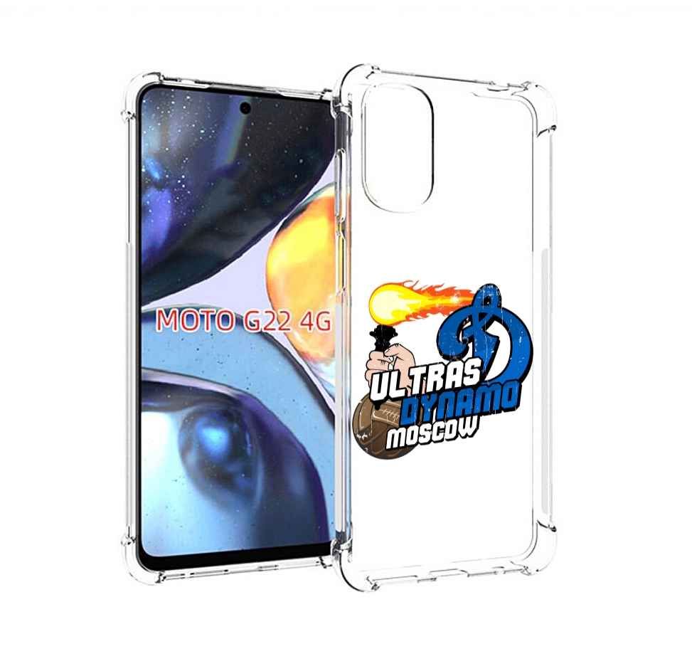 

Чехол MyPads ФК Динамо для Motorola Moto G22 4G, Прозрачный, Tocco