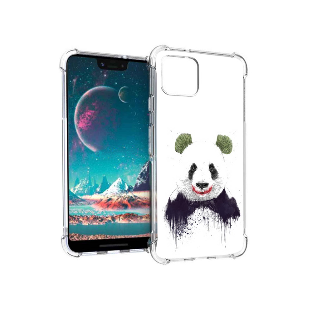 

Чехол MyPads Tocco для Google Pixel 4 панда джокер, Прозрачный, Tocco
