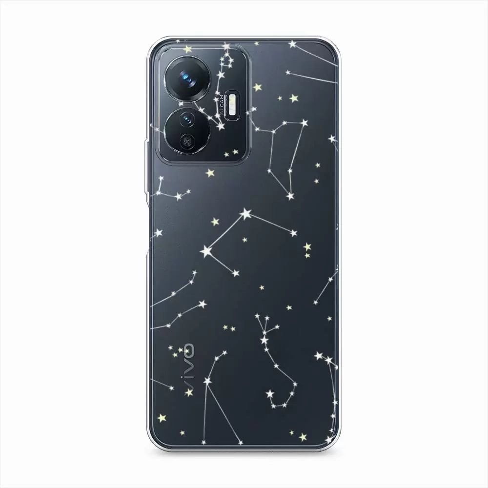 

Чехол Awog "Созвездия" для Vivo Y77e, Белый;прозрачный, 267350-7