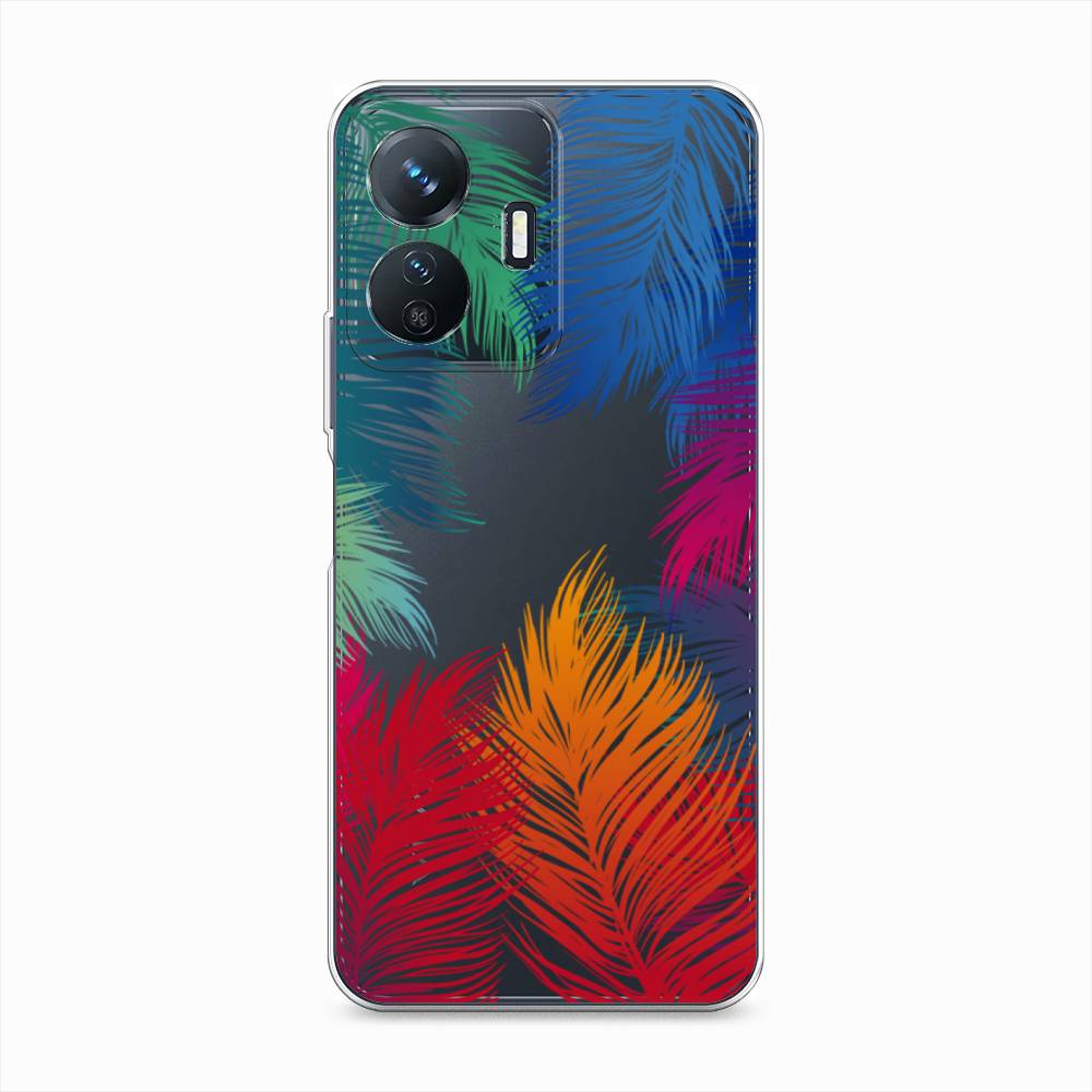 

Чехол Awog на Vivo Y77e "Рамка из перьев", 267350-4