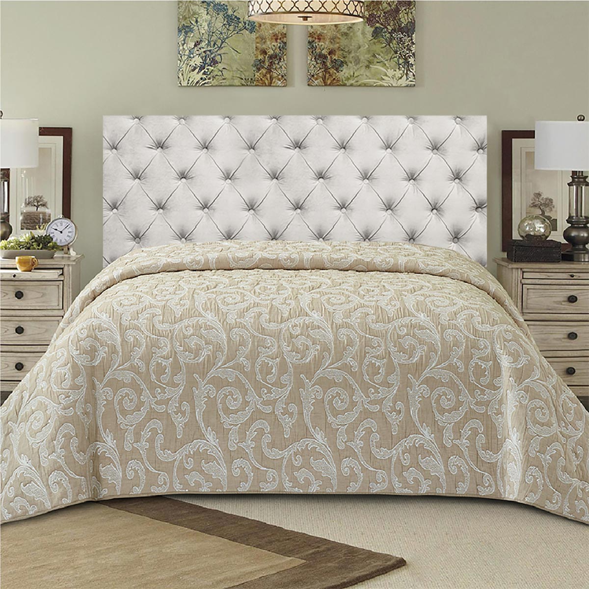 

Покрывало 240x260 Теодора м3005 рис.6622-05, м3005рис.6622-05