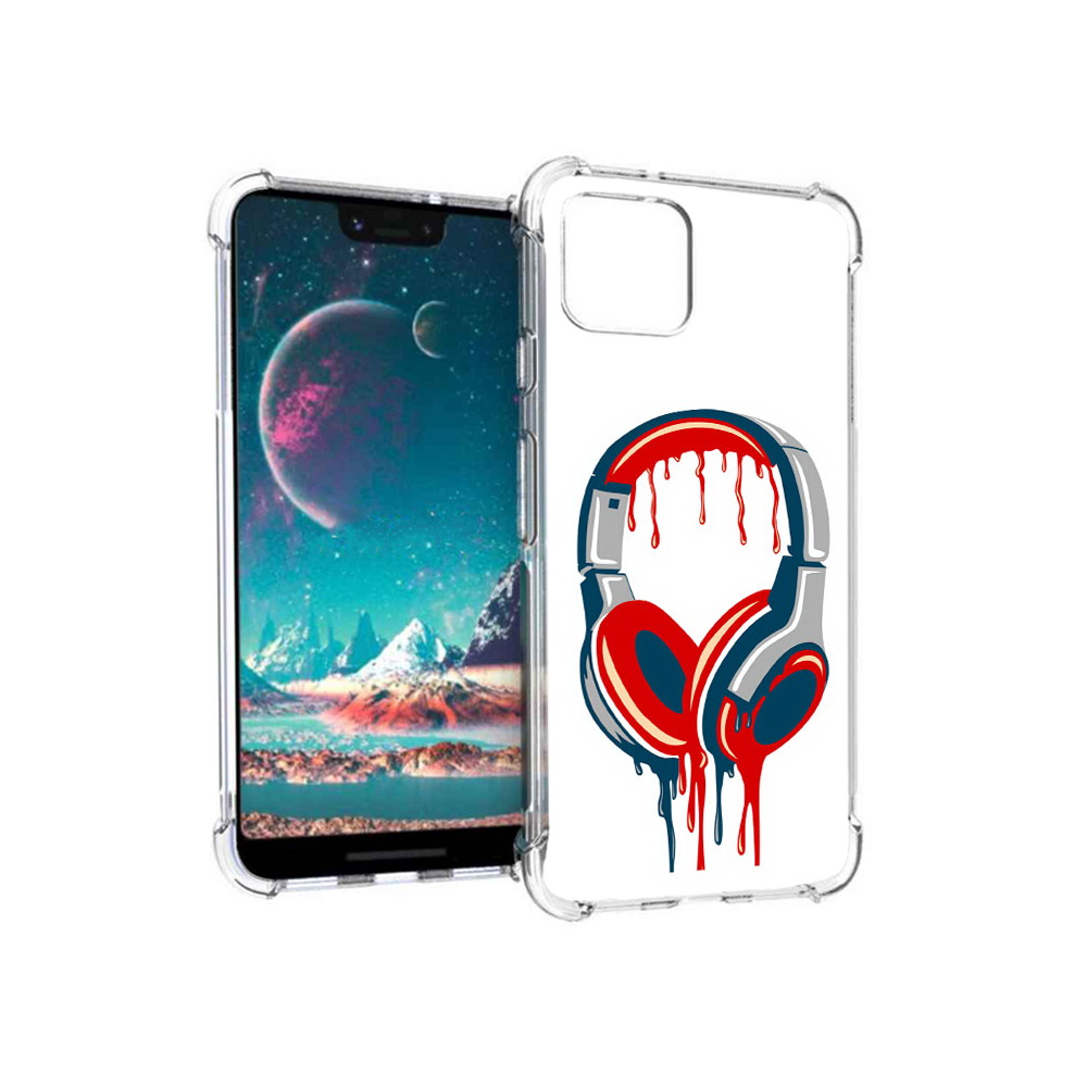 

Чехол MyPads Tocco для Google Pixel 4 не делай громко, Прозрачный, Tocco