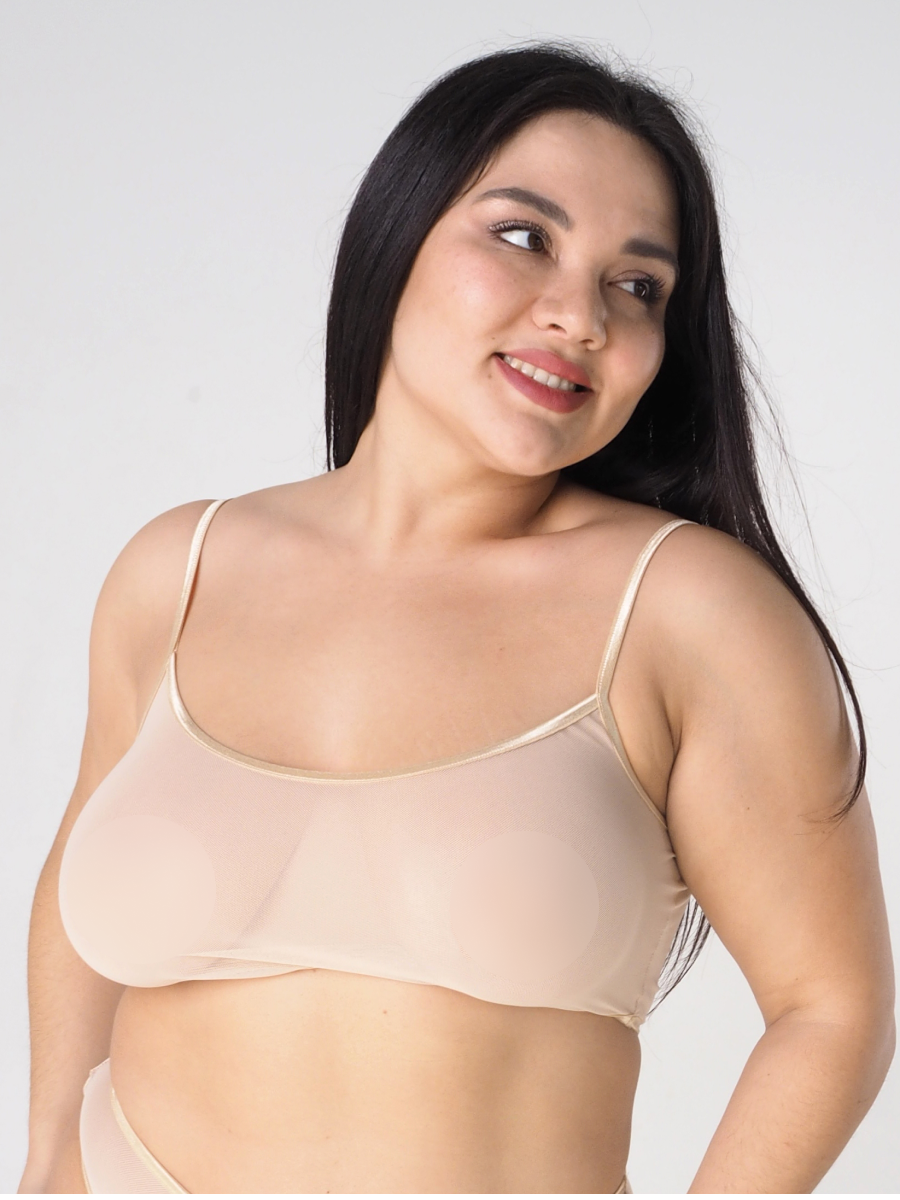 Топ женский GIL ME EVA Нежность бежевый 64-66 RU