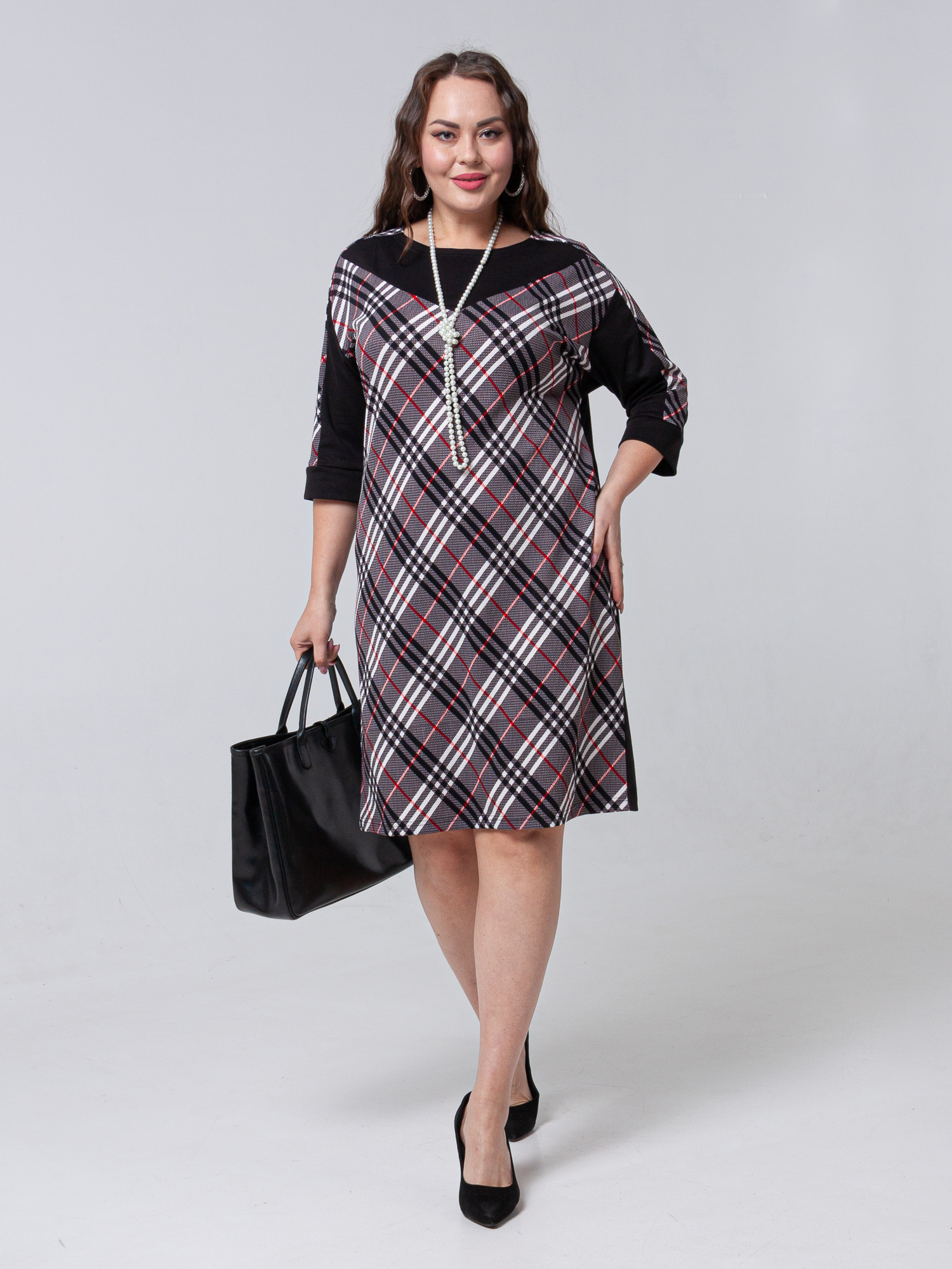 

Платье женское CKC COLLECTIONS 3917_ черное 52 RU, Черный, 3917_