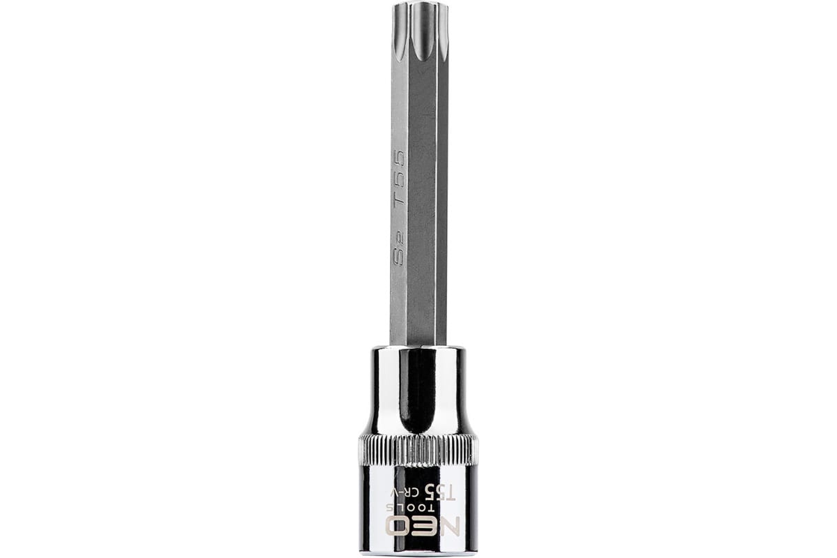 

NEO Tools Головки сменные с насадкой Torx 1/2 T55 x 100 мм 08-767