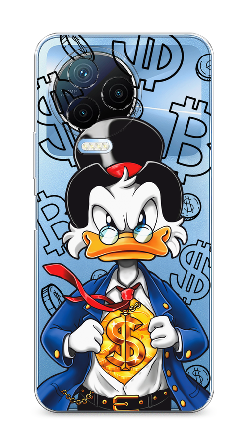 

Чехол на Infinix Note 12 Pro 4G/Note 12 2023 "Scrooge Goldman", Черный;белый;синий, 3102250-1