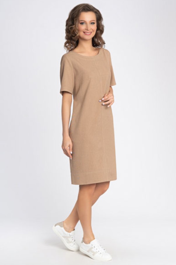 

Платье женское Modern 9771 бежевое 40 EU, 9771
