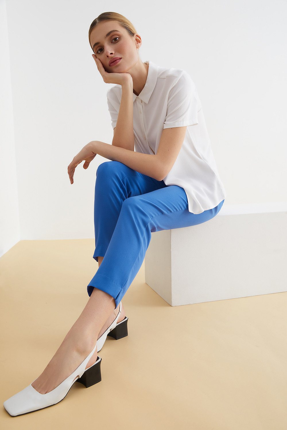 

Блуза женская Concept Club 10200270322 белая XL, 10200270322