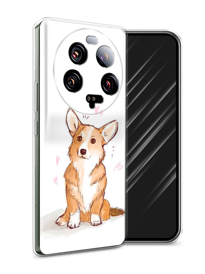 

Чехол Awog на Xiaomi 13 ultra "Корги любовь", Бежевый;белый, 318650-1
