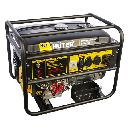 

Генератор бензиновый Huter DY8000LX