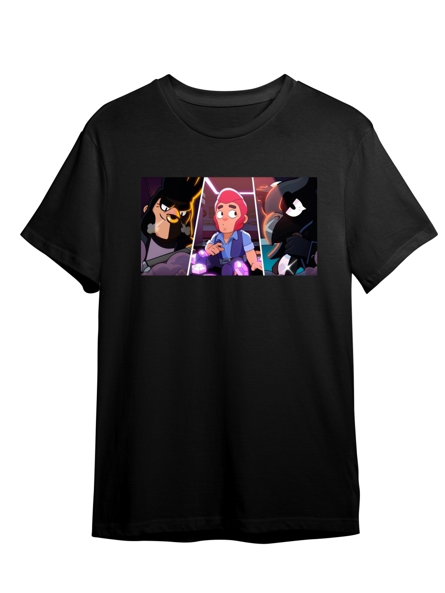 

Футболка унисекс СувенирShop Игра "Brawl Stars / Бравл Старс" 3 черная S (44-46), Черный, Игра "Brawl Stars / Бравл Старс" 3