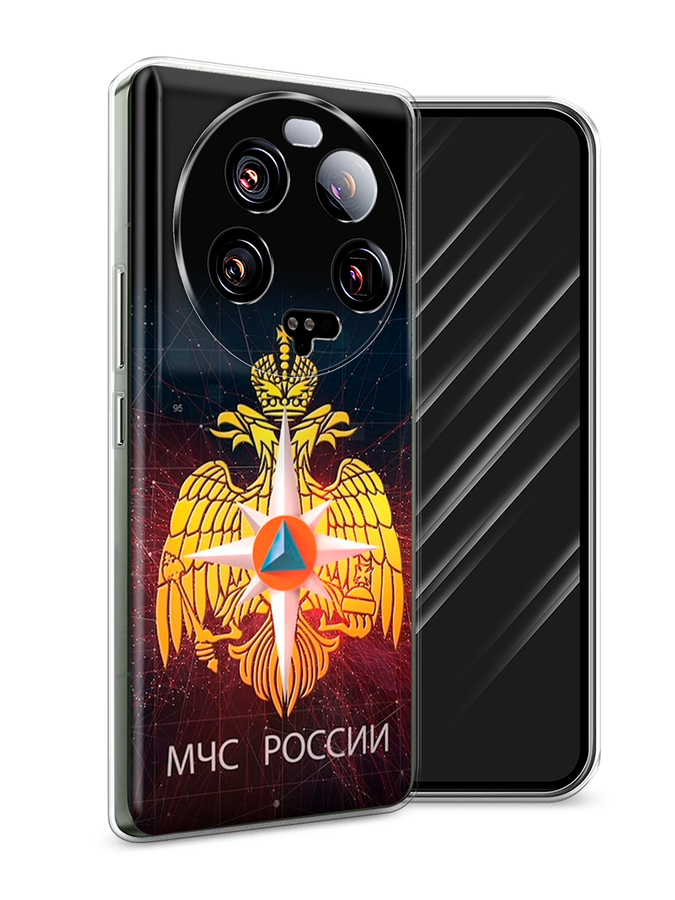 

Чехол Awog на Xiaomi 13 ultra "МЧС России", Черный;желтый;красный, 318650-5