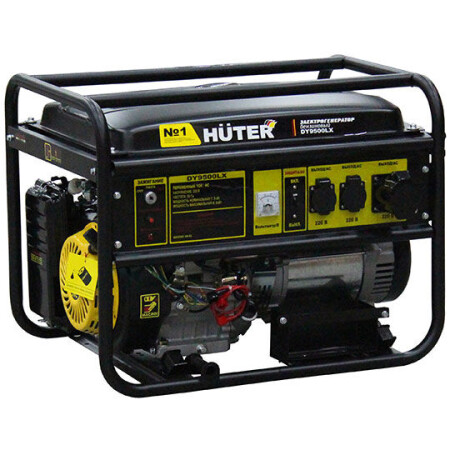 

Генератор бензиновый Huter DY 9500 LX